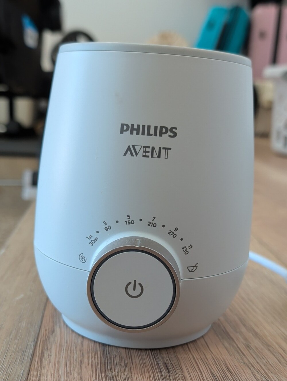 Philips Avent White Baby Bottle Warmer - Easy Dial Control